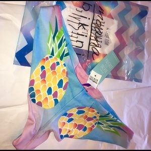 Moana Pineapple Bikini Bottom New with Tags Size M